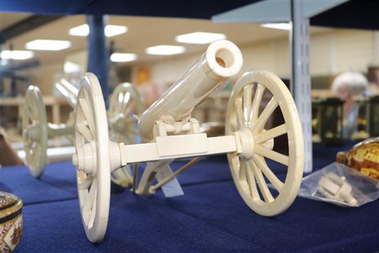 A marine ivory cannon